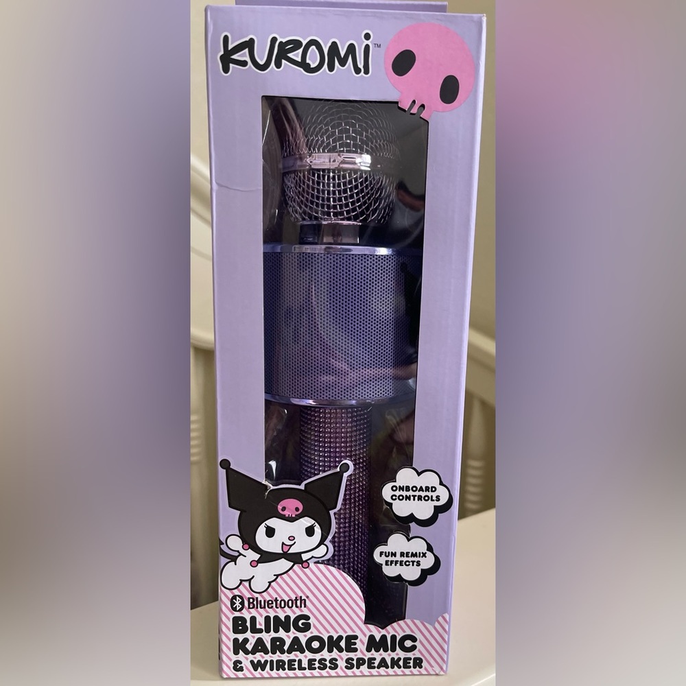 Kids Kuromi Bluetooth karaoke microphone